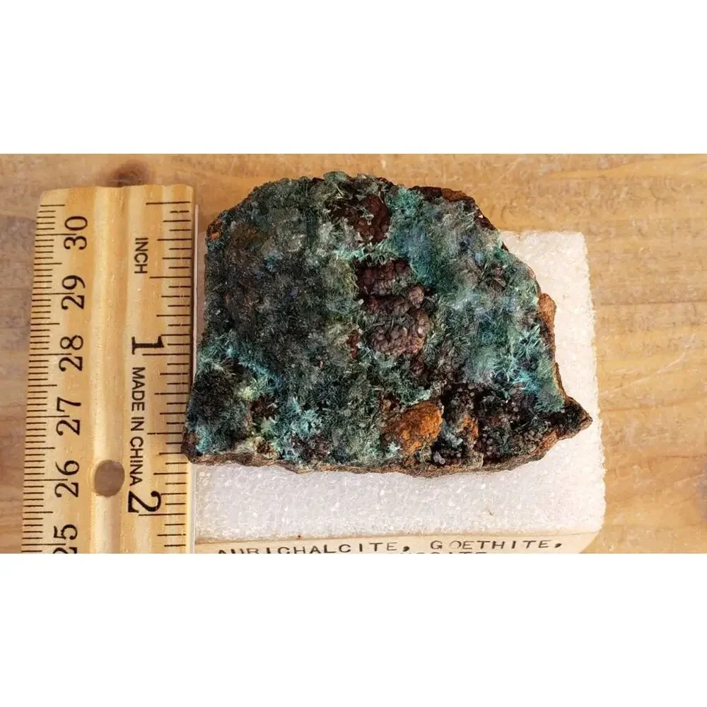 Aurichalcite Goethite Calcite Cerussite, Mapimi Durango Mexico 78g Estate